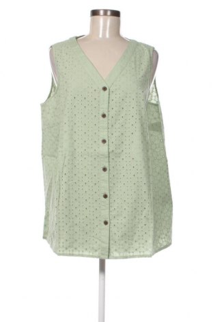 Γυναικείο πουκάμισο Zizzi, Μέγεθος M, Χρώμα Πράσινο, Τιμή 27,84 €