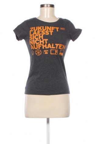 Γυναικείο t-shirt, Μέγεθος S, Χρώμα Γκρί, Τιμή 3,30 €