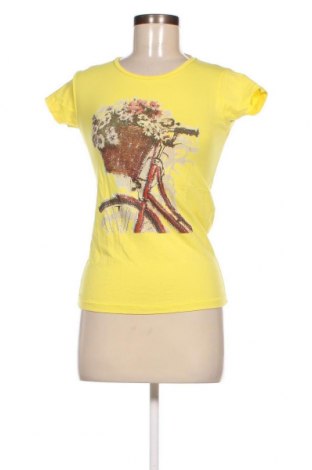 Damen T-Shirt, Größe M, Farbe Gelb, Preis 6,65 €