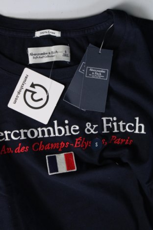 Γυναικείο t-shirt Abercrombie & Fitch, Μέγεθος S, Χρώμα Μπλέ, Τιμή 28,11 €
