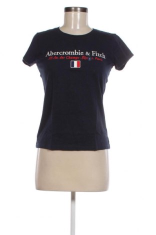 Damski T-shirt Abercrombie & Fitch, Rozmiar S, Kolor Niebieski, Cena 149,96 zł