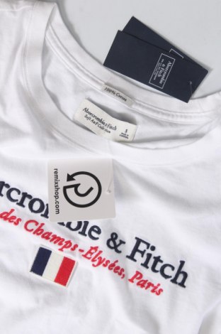 Dámske tričko Abercrombie & Fitch, Veľkosť S, Farba Biela, Cena  29,90 €
