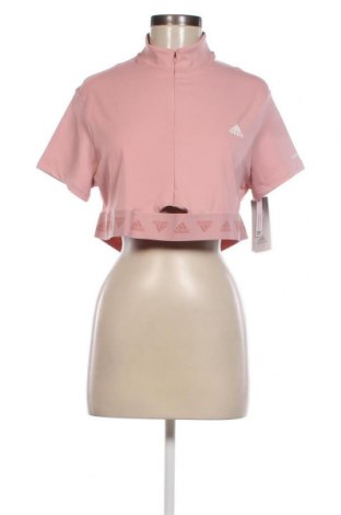 Damen T-Shirt Adidas, Größe XXL, Farbe Rosa, Preis 23,02 €