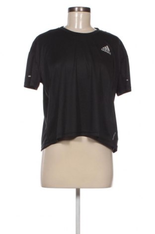 Γυναικείο t-shirt Adidas, Μέγεθος L, Χρώμα Μαύρο, Τιμή 26,53 €