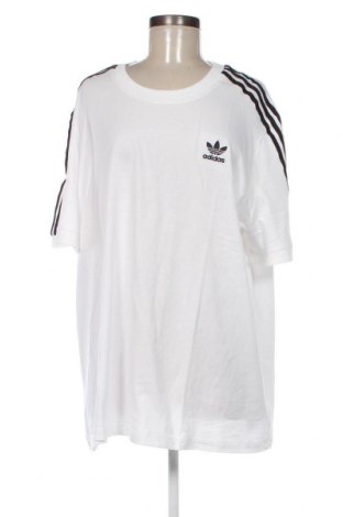 Γυναικείο t-shirt Adidas Originals, Μέγεθος 4XL, Χρώμα Λευκό, Τιμή 29,90 €