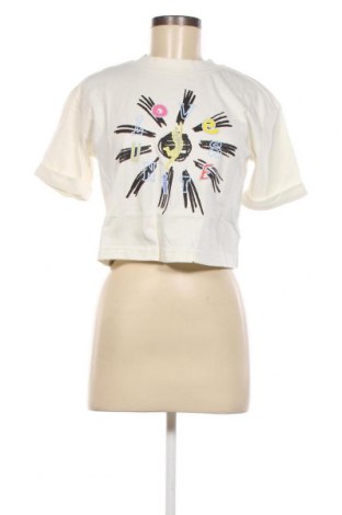 Damen T-Shirt Adidas Originals, Größe M, Farbe Ecru, Preis 29,90 €