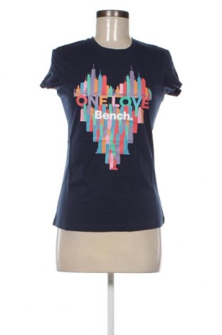 Γυναικείο t-shirt Bench, Μέγεθος S, Χρώμα Μπλέ, Τιμή 10,21 €
