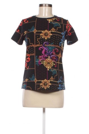 Γυναικείο t-shirt Carlo Colucci, Μέγεθος XS, Χρώμα Μαύρο, Τιμή 29,90 €