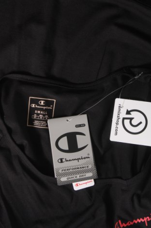 Γυναικείο t-shirt Champion, Μέγεθος S, Χρώμα Μαύρο, Τιμή 9,29 €