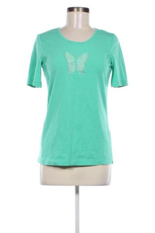 Damen T-Shirt Christian Berg, Größe M, Farbe Grün, Preis 10,23 €