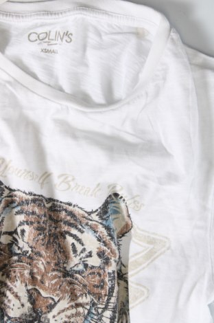Damen T-Shirt Colin's, Größe XS, Farbe Weiß, Preis 6,62 €