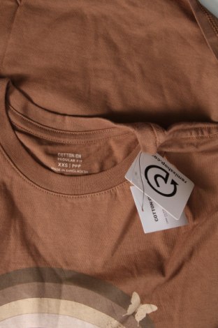 Tricou de femei Cotton On, Mărime XXS, Culoare Maro, Preț 69,08 Lei