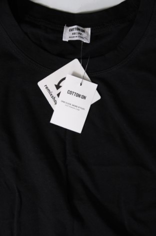 Γυναικείο t-shirt Cotton On, Μέγεθος XS, Χρώμα Μαύρο, Τιμή 10,82 €