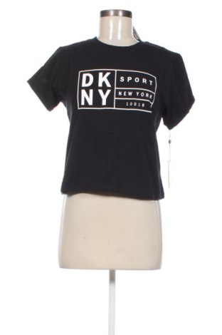 Γυναικείο t-shirt DKNY, Μέγεθος XS, Χρώμα Μαύρο, Τιμή 21,03 €