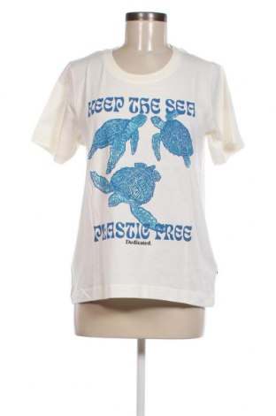 Damen T-Shirt Dedicated, Größe M, Farbe Ecru, Preis 17,94 €