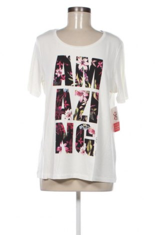 Γυναικείο t-shirt Dine 'n' Dance, Μέγεθος L, Χρώμα Λευκό, Τιμή 15,48 €