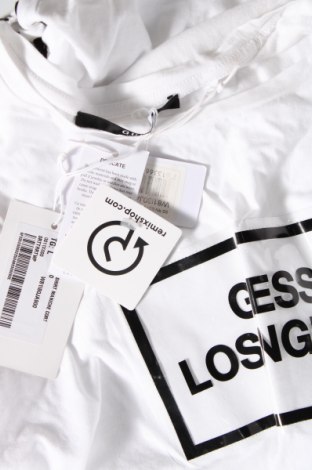 Γυναικείο t-shirt Guess, Μέγεθος L, Χρώμα Λευκό, Τιμή 36,83 €