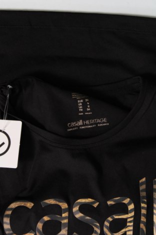 Γυναικείο t-shirt Casall, Μέγεθος XXS, Χρώμα Μαύρο, Τιμή 16,15 €