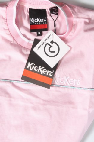 Γυναικείο t-shirt Kickers, Μέγεθος S, Χρώμα Ρόζ , Τιμή 17,01 €