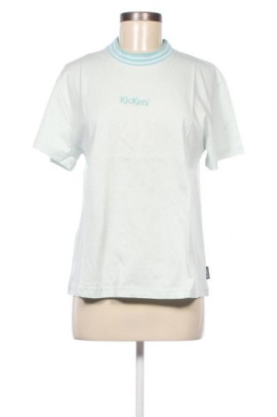 Γυναικείο t-shirt Kickers, Μέγεθος L, Χρώμα Πράσινο, Τιμή 10,21 €