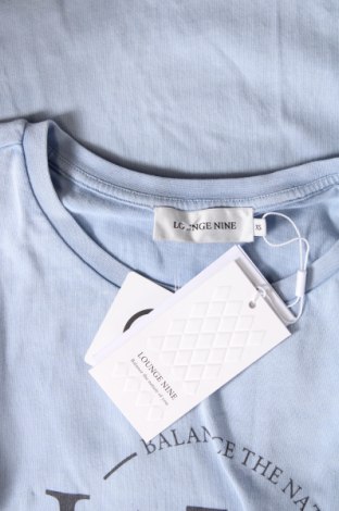Γυναικείο t-shirt Lounge Nine, Μέγεθος XS, Χρώμα Μπλέ, Τιμή 15,25 €