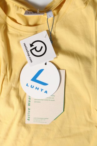 Damski T-shirt Luhta, Rozmiar L, Kolor Żółty, Cena 128,32 zł