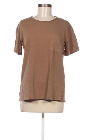 Γυναικείο t-shirt Madewell, Μέγεθος XS, Χρώμα Καφέ, Τιμή 15,25 €