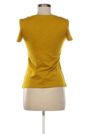Γυναικείο t-shirt Montego, Μέγεθος XS, Χρώμα Κίτρινο, Τιμή 10,82 €