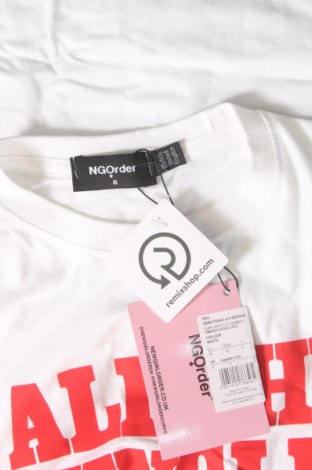 Γυναικείο t-shirt NEW girl ORDER, Μέγεθος S, Χρώμα Λευκό, Τιμή 9,70 €