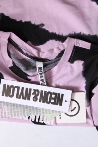 Γυναικείο t-shirt Neon & Nylon by Only, Μέγεθος S, Χρώμα Βιολετί, Τιμή 17,01 €