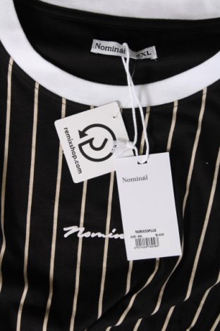 Damen T-Shirt Nominal, Größe 4XL, Farbe Schwarz, Preis € 17,01