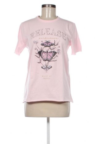 Γυναικείο t-shirt ONLY, Μέγεθος L, Χρώμα Ρόζ , Τιμή 8,35 €