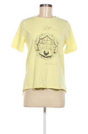Γυναικείο t-shirt Peuterey, Μέγεθος L, Χρώμα Κίτρινο, Τιμή 34,38 €