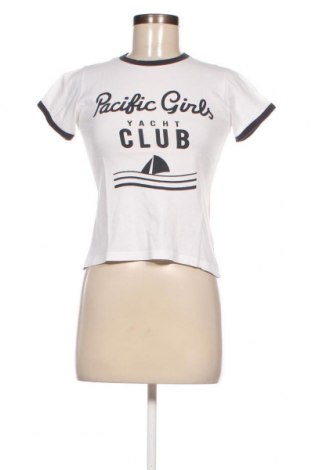Damen T-Shirt Pull&Bear, Größe S, Farbe Weiß, Preis 3,97 €