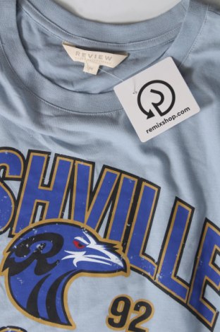 Damen T-Shirt Review, Größe M, Farbe Blau, Preis 8,68 €