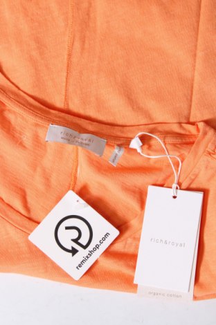 Damen T-Shirt Rich & Royal, Größe M, Farbe Orange, Preis 16,15 €