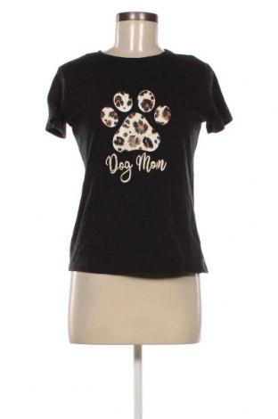 Γυναικείο t-shirt SHEIN, Μέγεθος M, Χρώμα Μαύρο, Τιμή 4,82 €