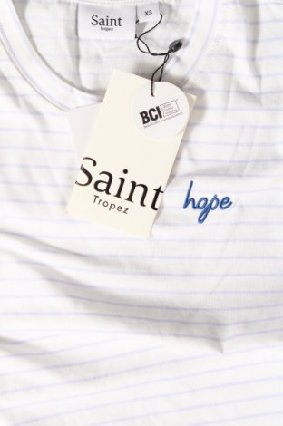 Damski T-shirt Saint Tropez, Rozmiar XS, Kolor Biały, Cena 87,96 zł