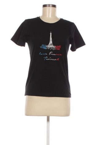 Γυναικείο t-shirt TWINSET, Μέγεθος XXS, Χρώμα Μαύρο, Τιμή 46,42 €
