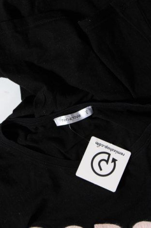 Дамска тениска Terranova, Размер S, Цвят Черен, Цена 13,00 лв.