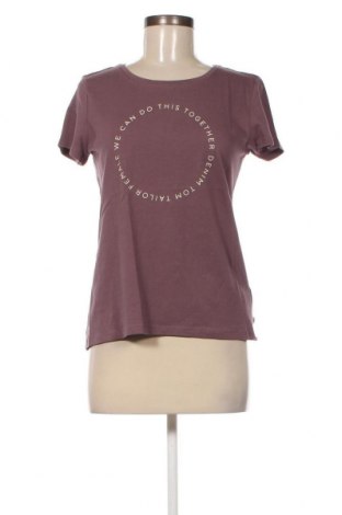 Γυναικείο t-shirt Tom Tailor, Μέγεθος S, Χρώμα Σάπιο μήλο, Τιμή 10,21 €