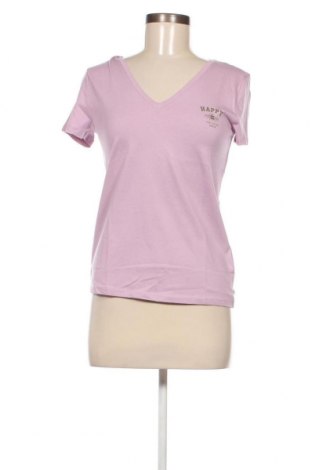 Γυναικείο t-shirt Tom Tailor, Μέγεθος XS, Χρώμα Βιολετί, Τιμή 5,95 €