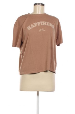 Γυναικείο t-shirt Tom Tailor, Μέγεθος M, Χρώμα Καφέ, Τιμή 10,21 €
