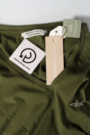 Дамска тениска Tom Tailor, Размер XS, Цвят Зелен, Цена 21,45 лв.