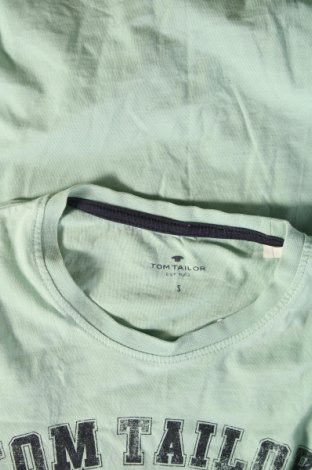 Мъжка тениска Tom Tailor, Размер S, Цвят Зелен, Цена 25,48 лв.