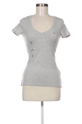 Γυναικείο t-shirt Tommy Hilfiger, Μέγεθος XS, Χρώμα Γκρί, Τιμή 19,98 €