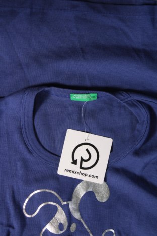 Damen T-Shirt United Colors Of Benetton, Größe XS, Farbe Blau, Preis 17,97 €