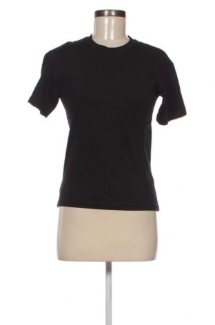 Γυναικείο t-shirt Weekday, Μέγεθος XS, Χρώμα Μαύρο, Τιμή 4,87 €