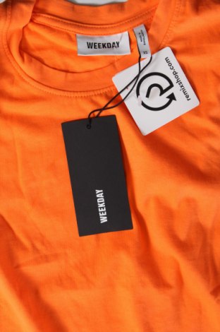 Női póló Weekday, Méret XS, Szín Narancssárga
, Ár 4 440 Ft