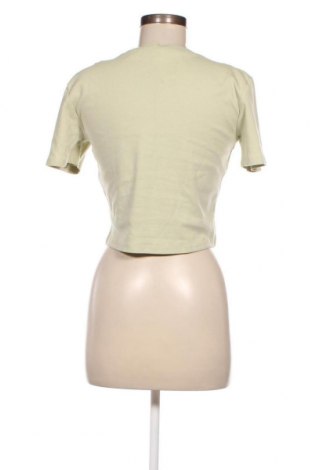 Дамска тениска Zara, Размер L, Цвят Зелен, Цена 7,06 лв.